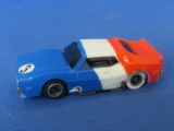 Vintage Tycopro HO Slot Car – Javelin Trans-Am #3 No.8834C – Red/White/Blue - w/ White boots