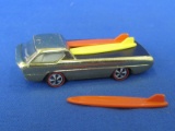 Hot Wheels Redline 1968 Deora US – Gold – 3 BrightVision Surf Boards – Stamped 1967