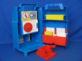 Vintage 1989 Fisher Price Post Office Folding Mailbox – As shown