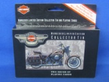 2 Sealed Decks of Harley-Davidson Playing Cards in Collectible Tin – 1998