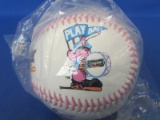 Baseball with Energizer Bunny Advertising – Pink Laces, Sealed Package