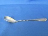 Silver Plated Twisted Handle Spoon – Forbes Silver Co.