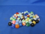 Mixed Lot of Glass Marbles