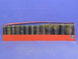 Matco Socket Set in Metal Holder – Holder is 16 1/4” long