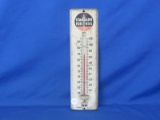 Standard Fuel Oils Metal Wall Thermometer With Torch Logo
