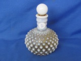 Fenton French Opalescent Hobnail Perfume Bottle