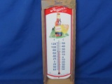 Hamm's Beer Metal Thermometer – Numbered 129/250