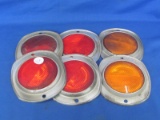 Signal Stat Class A Red & Orange Reflectors (6)
