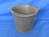 Nevermed Metal Pail – Made for OA Myron – Embossed