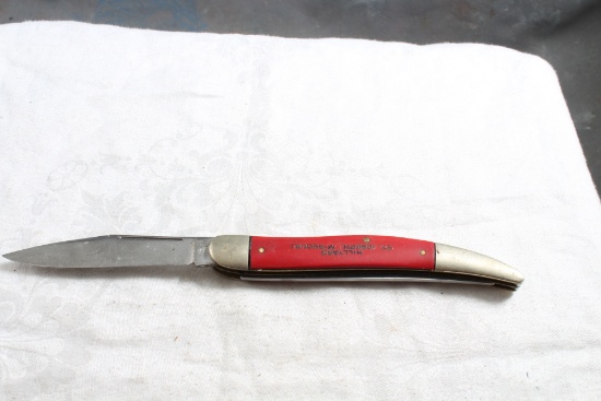 Vintage Ulster Advertising 2 Blade Folding Knife