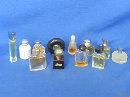 Miniature Perfume Bottles – Most With Contents – No Shipping