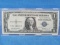 1935-F Silver Certificate $1 Currency in an acrylic case