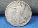 1917 D Obv. Walking Liberty Half Dollar