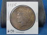 1925 Peace Silver Dollars
