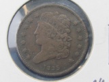 1835 Half cent (AU Condition)