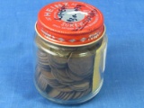 Jar Wheat Pennies 1930-1939