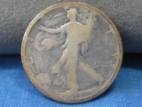 1917 S Obv. Walking Liberty Half Dollar