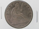 1876 Seated Liberty Half Dollar