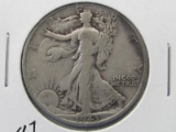 1943 S  Walking Liberty Half Dollar