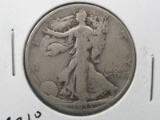 1935-D Walking Liberty Silver Half Dollar