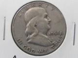 1954-D Silver Franklin Half Dollar