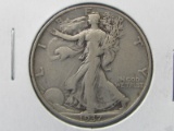 1937 Walking Liberty Silver Half Dollar