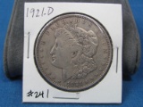 1921-D Morgan Silver Dollars