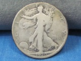 1920 D  Walking Liberty Half Dollar