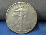 1938 D  Walking Liberty Half Dollar