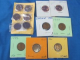 Group of old nice pennies (69-s Unc, 33, 31,31,34,39-S, 55-S, 70-S)