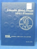 Lincoln Penny Book (1941-1965-D) missing 1960 sm & 1962)