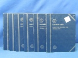 Six Lincoln Penny books  (two-1941 & four of 1959-) - 4 books filled w/ 1971-D cents