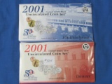 2001 Denver & Philadelphia US Mint Sets