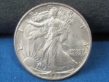 1943 Walking Liberty Silver Half Dollar - NICE COIN!