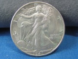 1941 D  Walking Liberty Half Dollar