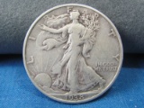 1938  Walking Liberty Half Dollar