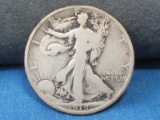 1919 D  Walking Liberty Half Dollar