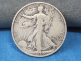 1939-S Walking Liberty Half Dollar