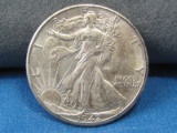 1942-D Walking Liberty Half Dollar Coin