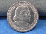 1892 Colombian half dollars commemorative coin