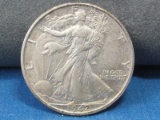 1942  Walking Liberty Half Dollar