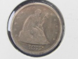 1875-S Twenty Cent coin - rare coin!