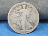 1916 S Walking Liberty Half Dollar