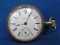 Seth Thomas Model 2 Private Label Pocket Watch (Chas. A Sutorius Lawrence, Kan) Runs well