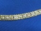 Tri-Tone Sterling Silver Bracelet – 7 1/4” long – 17.9 grams