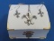 Fleur de Lis Pendant & Earrings – Sterling Silver with 20” Sterling Chain – 6.3 grams