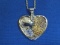 Winged Heart Pendant (Sterling) on 20” Sterling Chain – 12.1 grams