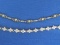 2 Sterling Silver Bracelets about 7 1/4” long – Total weight is 12.2 grams