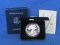 American Eagle 1 Oz Silver Proof Coin – 2004 W – Original Case/Box/Paper