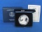 American Eagle 1 Oz Silver Proof Coin – 2010 W – Original Case/Box/Paper